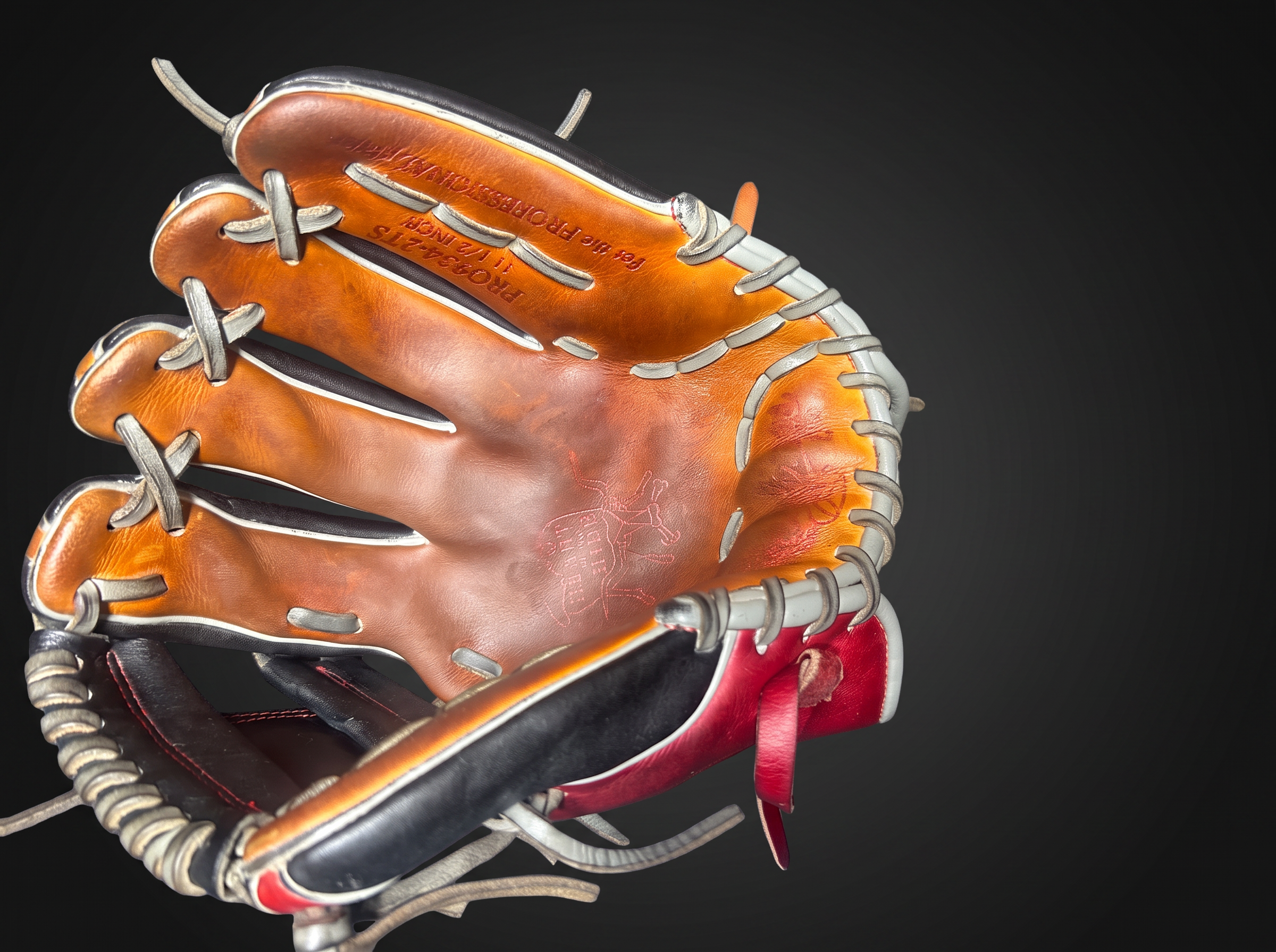 Pro Grade glove — ready for new laces